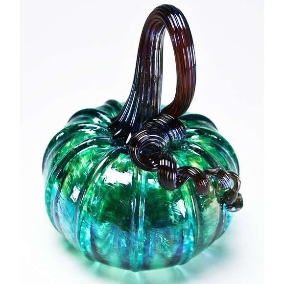 Grateful Gathers Glass By Danny Polk Jr Pumpkin 5 Artisan Crafted Hand Blown American Art Glass