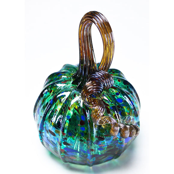 Grateful Gathers Glass By Danny Polk Jr Pumpkin 7 Artisan Crafted Hand Blown American Art Glass
