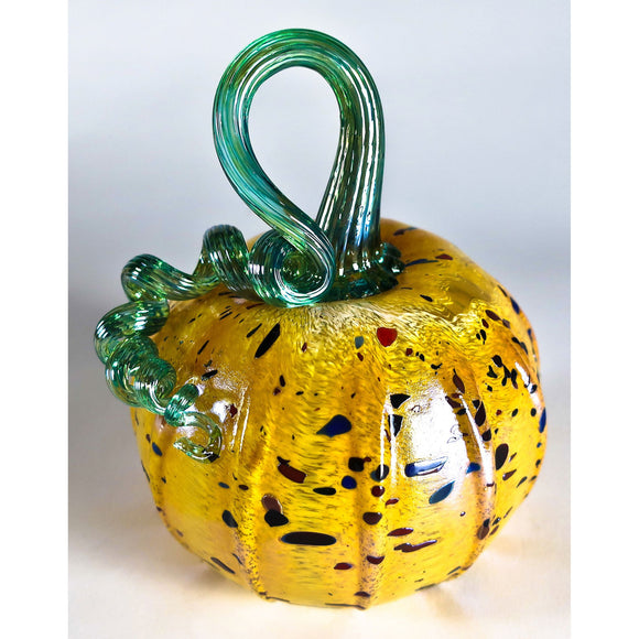 Grateful Gathers Glass By Danny Polk Jr Pumpkin 8 Artisan Crafted Hand Blown American Art Glass