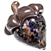 Grateful Gathers Glass by Danny Polk Jr Acorn Sculpture 1 Hand Blown American Art Glass