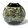 Grateful Gathers Glass by Danny Polk Lithosphere Flat Vase Hand Blown American Art Glass