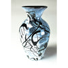 Grateful Gathers Glass by Danny Polk Moonlight Jazz Amphora Vase Hand Blown American Art Glass