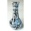 Grateful Gathers Glass by Danny Polk Moonlight Jazz Trumpet Vase Hand Blown American Art Glass