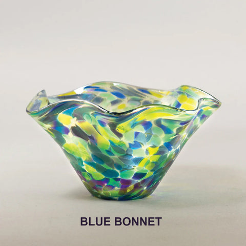 Glass Eye Studio  Blue Bonnet set of two