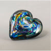 Handblown Glass Heart of Fire Paperweight in Anniversary By Glass Eye Studio Artistic Artisan Crafted Paperweights