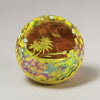 Handblown Glass Seasonal Summer Breeze Paperweight By Glass Eye Studio Artistic Artisan Crafted Paperweights