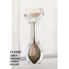 R. Classic Candle Holder in Grey