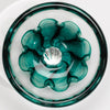 Hot Glass Alley Jake Pfeifer Shell Swedish Jade Green Bowl Artistic Handblown Glass