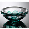 Hot Glass Alley Jake Pfeifer Shell Swedish Jade Green Bowl Artistic Handblown Glass