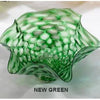 Hot Glass Alley Jake Pfeiffer Scallop Bowl Sample New Green