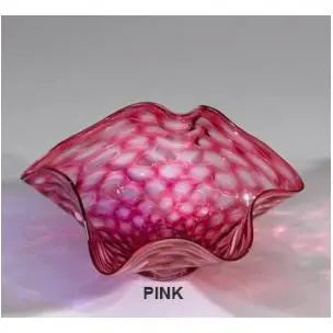 Hot Glass Alley Jake Pfeiffer Scallop Bowl Sample