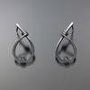 John Tzelepis Jewelry Sterling Silver Aquamarine Earrings EAR190SMAQ-1 Handcrafted Artistic Artisan Designer Jewelry