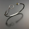 John  Tzelepis Jewelry Sterling Silver Citrine Bracelet BRA520CI-5 Handcrafted Artistic Artisan Designer Jewelry