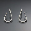 John Tzelepis Jewelry Sterling Silver or 14K Gold Earrings EAR030SMSS Handcrafted Artistic Artisan Designer Jewelry