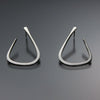 John Tzelepis Jewelry Sterling Silver or 14K Gold Earrings EAR040SMSS Handcrafted Artistic Artisan Designer Jewelry