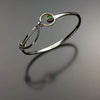 John Tzelepis Jewelry Sterling Silver Peridot Bracelet BRA520PR-5 Handcrafted Artistic Artisan Designer Jewelry