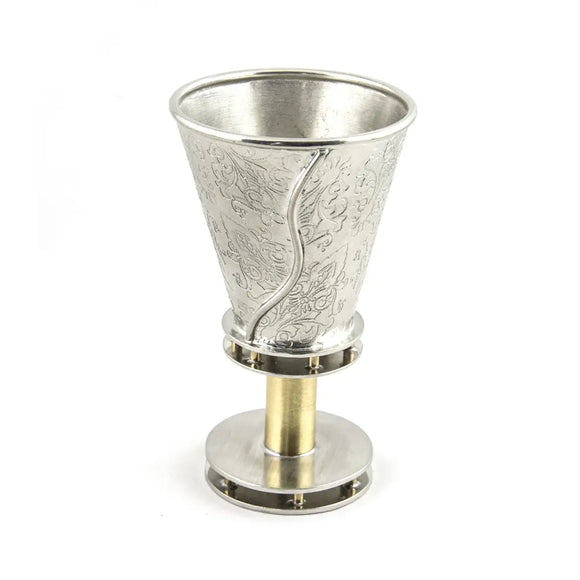 Kiddush Cup 170 Round by Joy Stember Metal Arts Studio