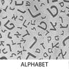 Alphabet Texture