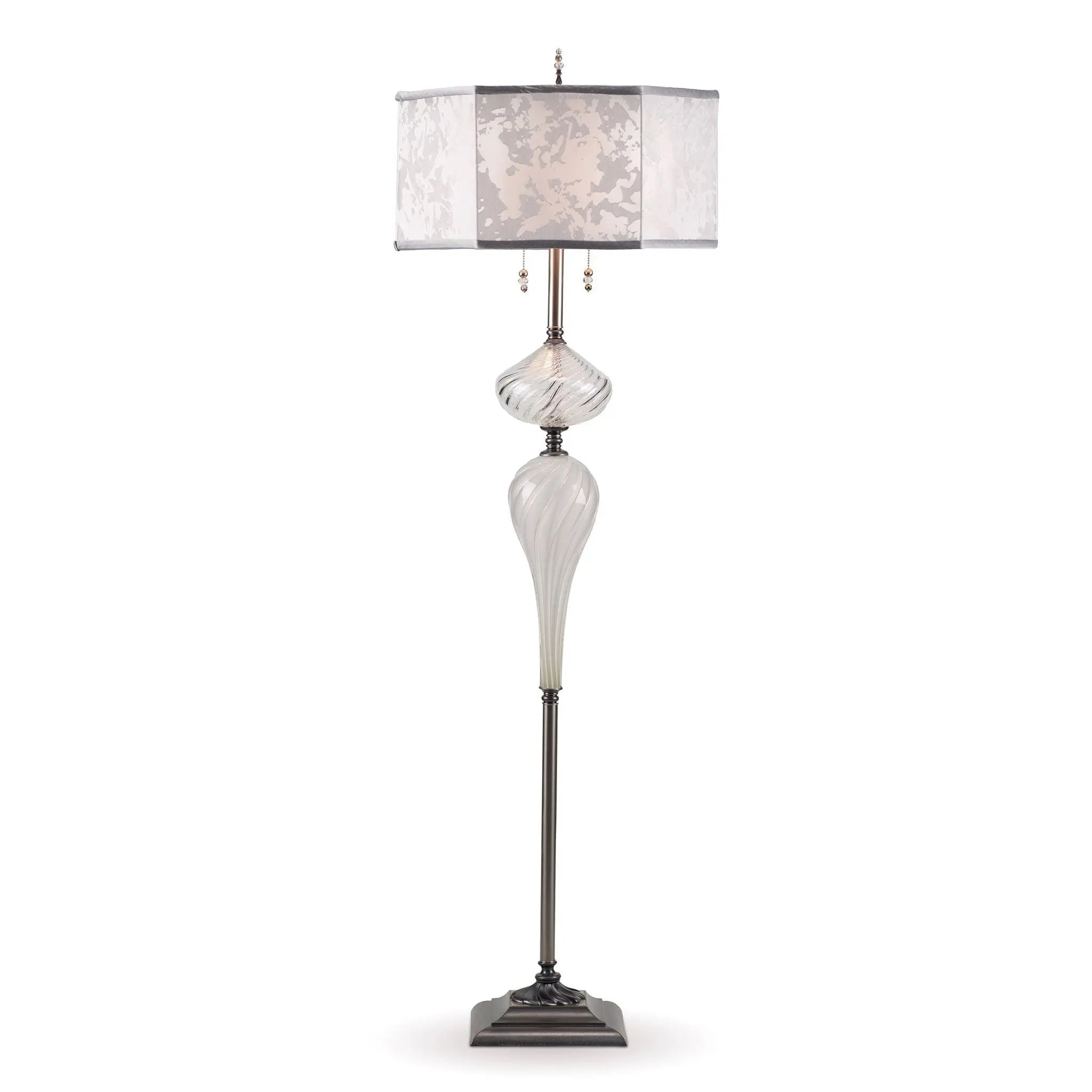 Silver floor lamp base discount
