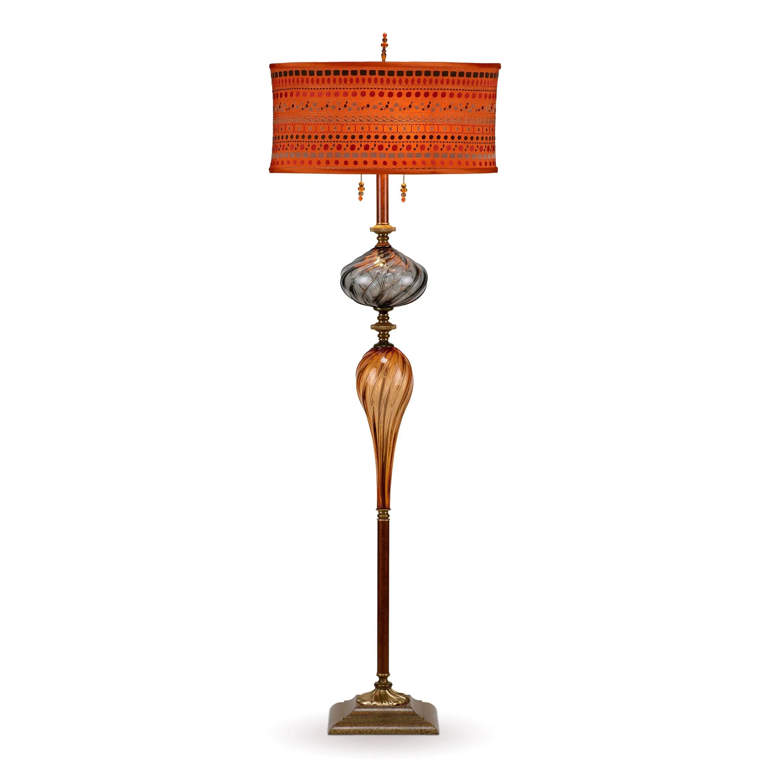 Orange floor lamps sale