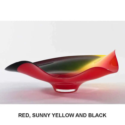 F.  Red, Sunny Yellow, and Black