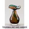 Tourmaline and Amber Oil lamp