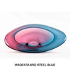 Magenta and Steel Blue