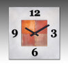 Leonie Lacouette Kitchen Steel Clock, Artistic Artisan Designer Clocks