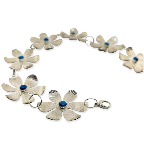 Leotie seven flower bracelet