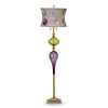 Levent Floor Lamp f202i161 by Kinzig Design Colors Lavender Lime Green Purple