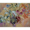 Lila Bacon Floral Painting on Canvas July In Our Garden c-lb149