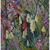 Lila Bacon Floral Painting on Canvas Sometimes I Become the Flowers c-lb124
