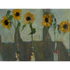 Lila Bacon Floral Painting on Canvas Sunflowers c-lb161