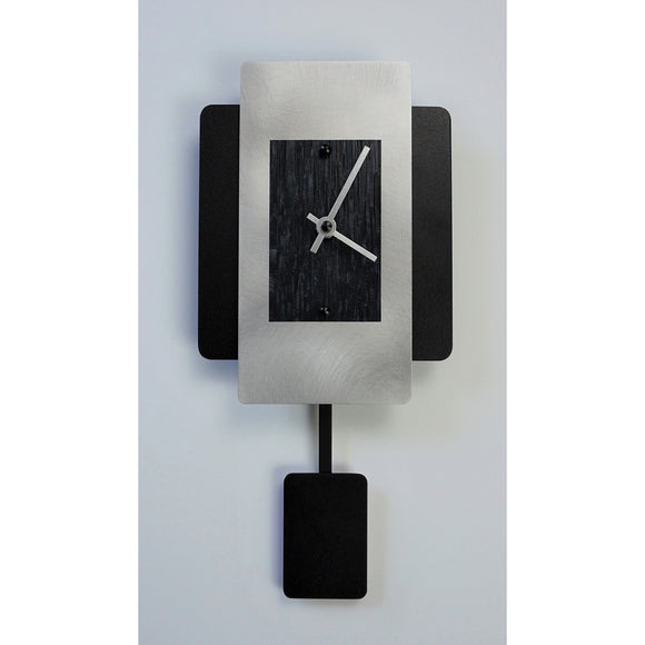 Linda Lamore Mini Tuxedo Pendulum Wall Clock Artistic Artisan Designer Clocks