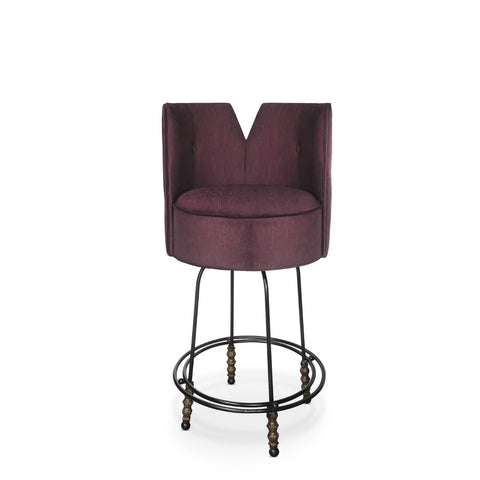 Luna Bella Vee Stool Artistic Artisan Designer Chairs Stools