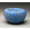 Medium Treasure Bowl in Blue Handblown Glass Bowl by Thomas Spake Studios Artisan Handblown Art Glass Bowls