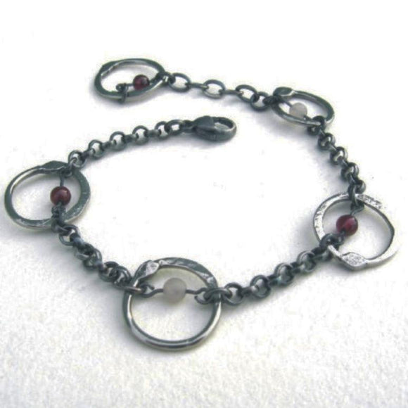 Metallic Evolution Links Bracelet JLNKB05 Artistic Artisan Jewelry