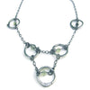 Metallic Evolution Links Necklace JLNKN05 Artistic Artisan Jewelry