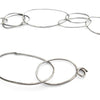 Metallic Evolution Rings Neck Chain JRRRP01 Artistic Artisan Jewelry