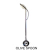 Metallic Evolution Stainless Steel Kitchen and Serving Utensils Set Appetizer Fork Canape Fork Cocktail Fork Olive Spoon Pate Knife and Chutney Spoon Artisan Crafted Servingware