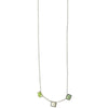 Michelle Pressler Jewelry Box Necklace 4242 B with Green Kyanite Medley Artistic Artisan Designer Jewelry