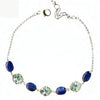 Michelle Pressler Jewelry Bracelet 5103 with Sapphire Opal and Kyanite Artistic Artisan Crafted Jewelry
