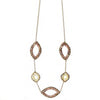 Michelle Pressler Jewelry Ethiopian Opal Chocolate Moonstone Necklace 4728A Artistic Artisan Designer Jewelry