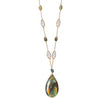 Michelle Pressler Jewelry Lilac Labradorite Necklace 4761 Artistic Artisan Designer Jewelry