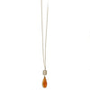 Michelle Pressler Jewelry Orange Kyanite Necklace 4240 Artistic Artisan Designer Jewelry