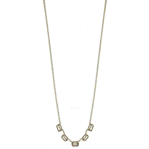 Michelle Pressler Jewelry Peridot Necklace 4632 with Australian Opal Artistic Artisan Designer Jewelry