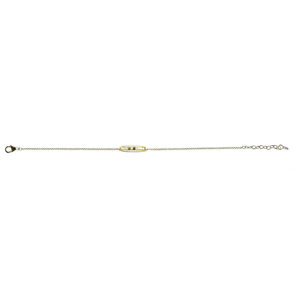 Michelle Pressler Jewelry Pods Bracelet 4947 with Yellow Opal Artistic Artisan Designer Jewelry