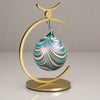 Ornament Display Single Stand by Girardini Design in Gold