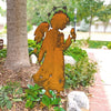 Prairie Dance Garden Stake Sculpture Eye on the Sparrow Angel Artistic Artisan Designer Garden Art