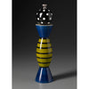 Aero AE-4 in Green, Blue, Black, and White Wooden Salt and Pepper Mill Grinder Shaker by Robert Wilhelm of Raw Design